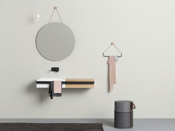 RING - Round wall-mounted bathroom mirror by EVER Life Design - view 2